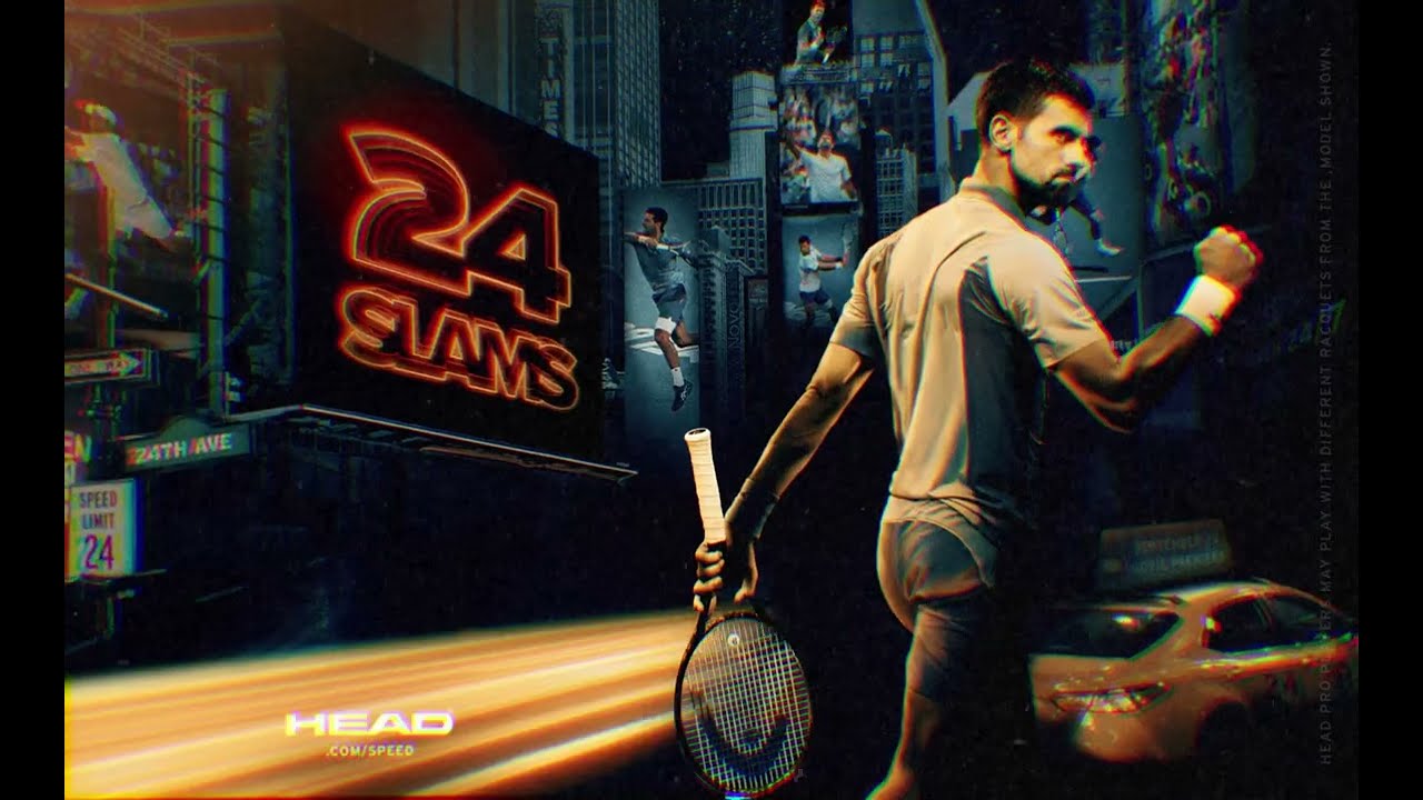 Novak Djokovic 24th Grand Slam Title - HEAD