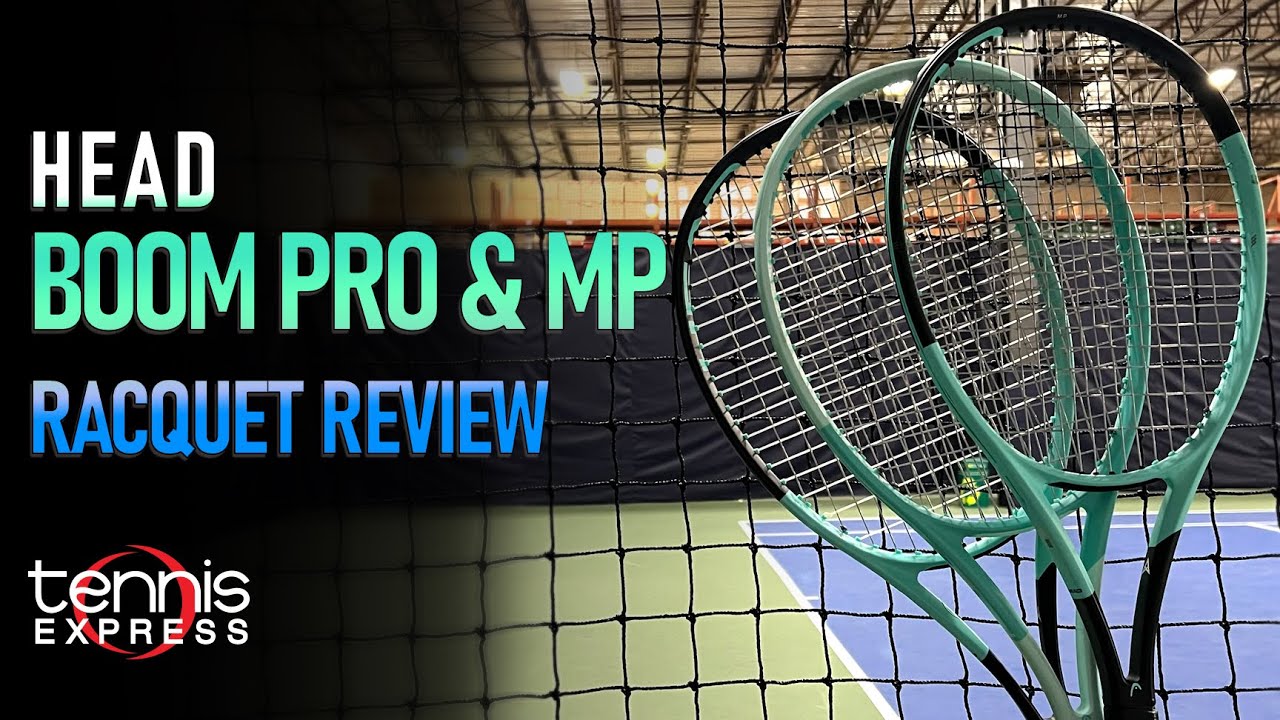 HEAD BOOM MP and Boom Pro 2024 Tennis Racket Review | Tennis Express