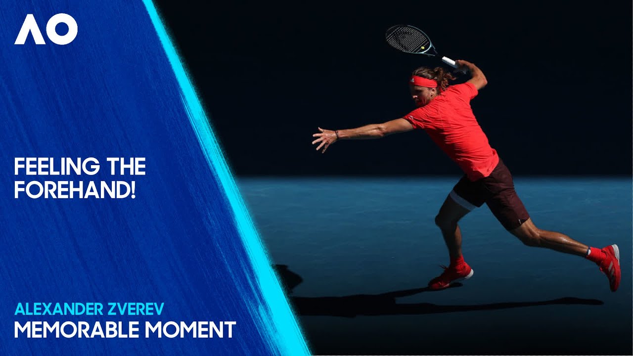 Alexander Zverev's Fantastic Forehand Winner | Australian Open 2025