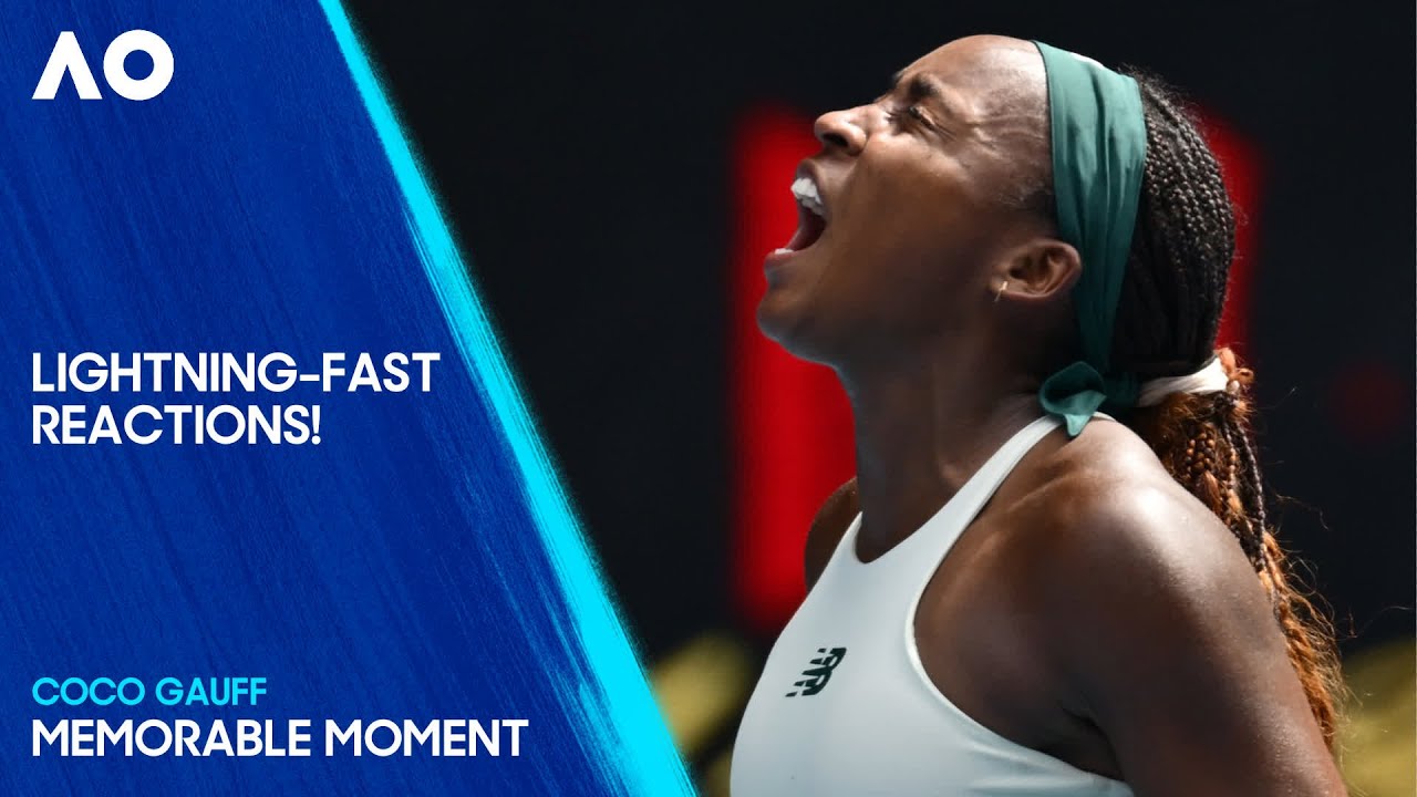 The REACTIONS of Coco Gauff! | Australian Open 2025