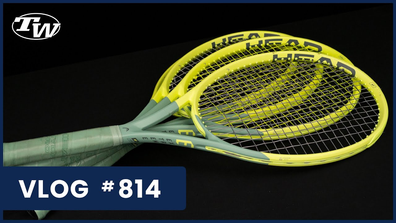 1st Look: HEAD Extreme Racquets (Tour, MP, Team) w/ Auxetic are here...almost! Demo NOW - VLOG 814