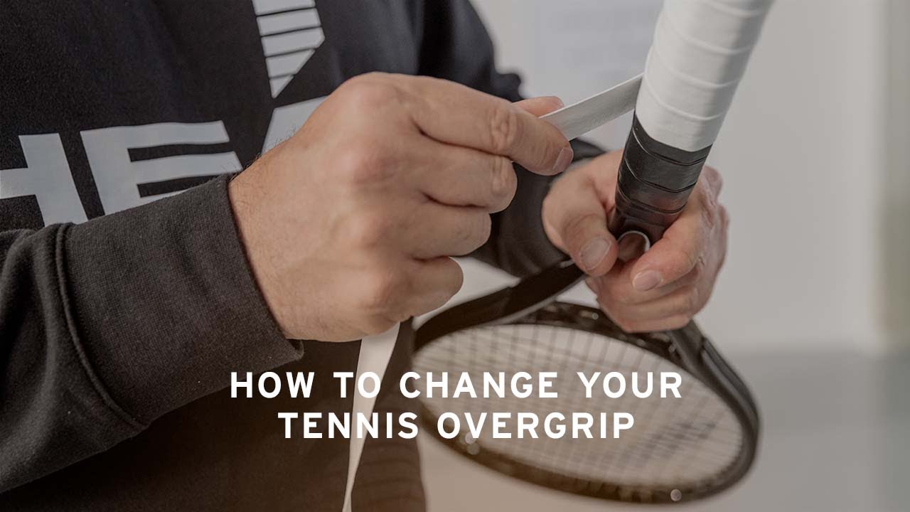 How to change Your Tennis Overgrip - HEAD